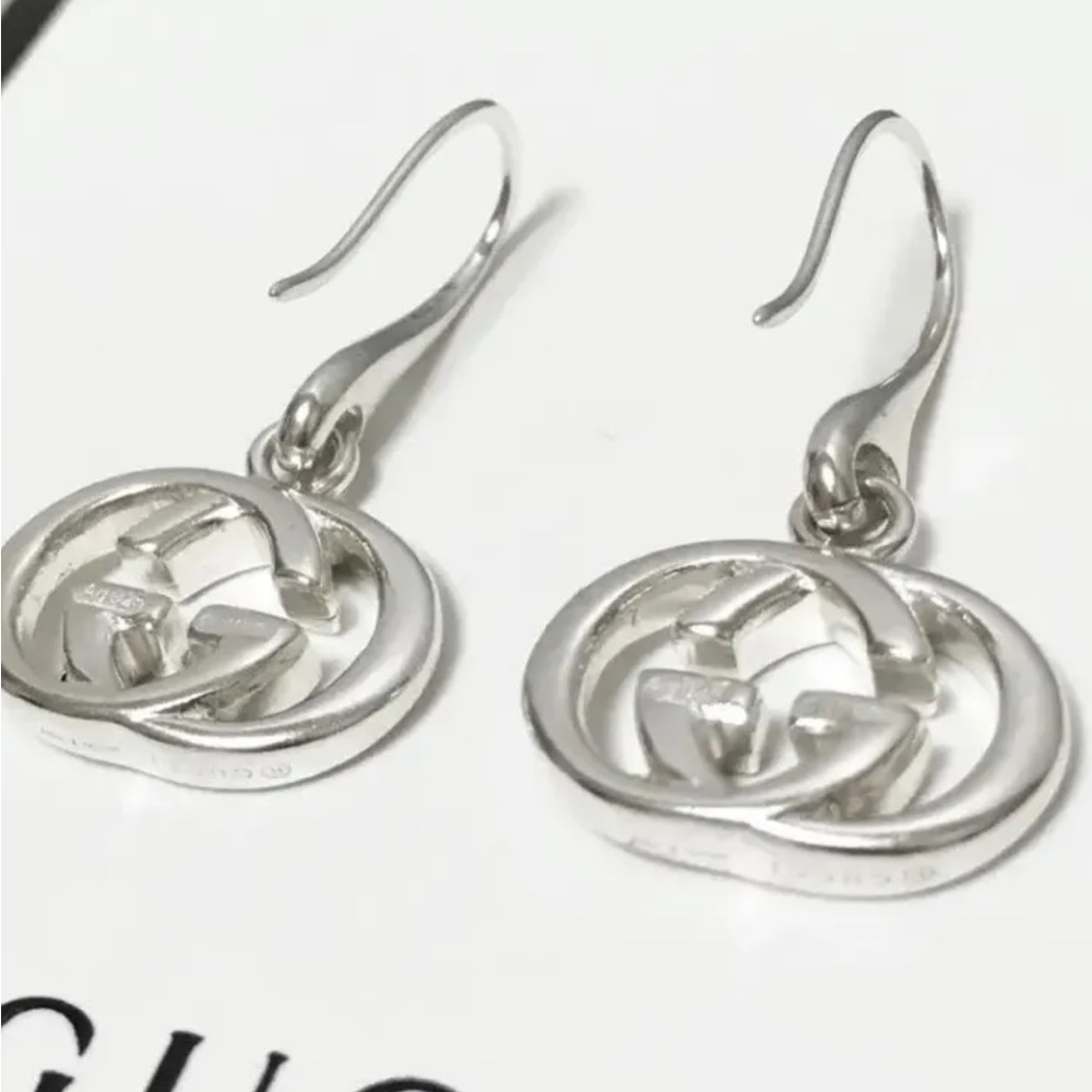 GUCCI LUXURY LOGO STATEMENt Earrings 🔆 - Picture 3 of 5